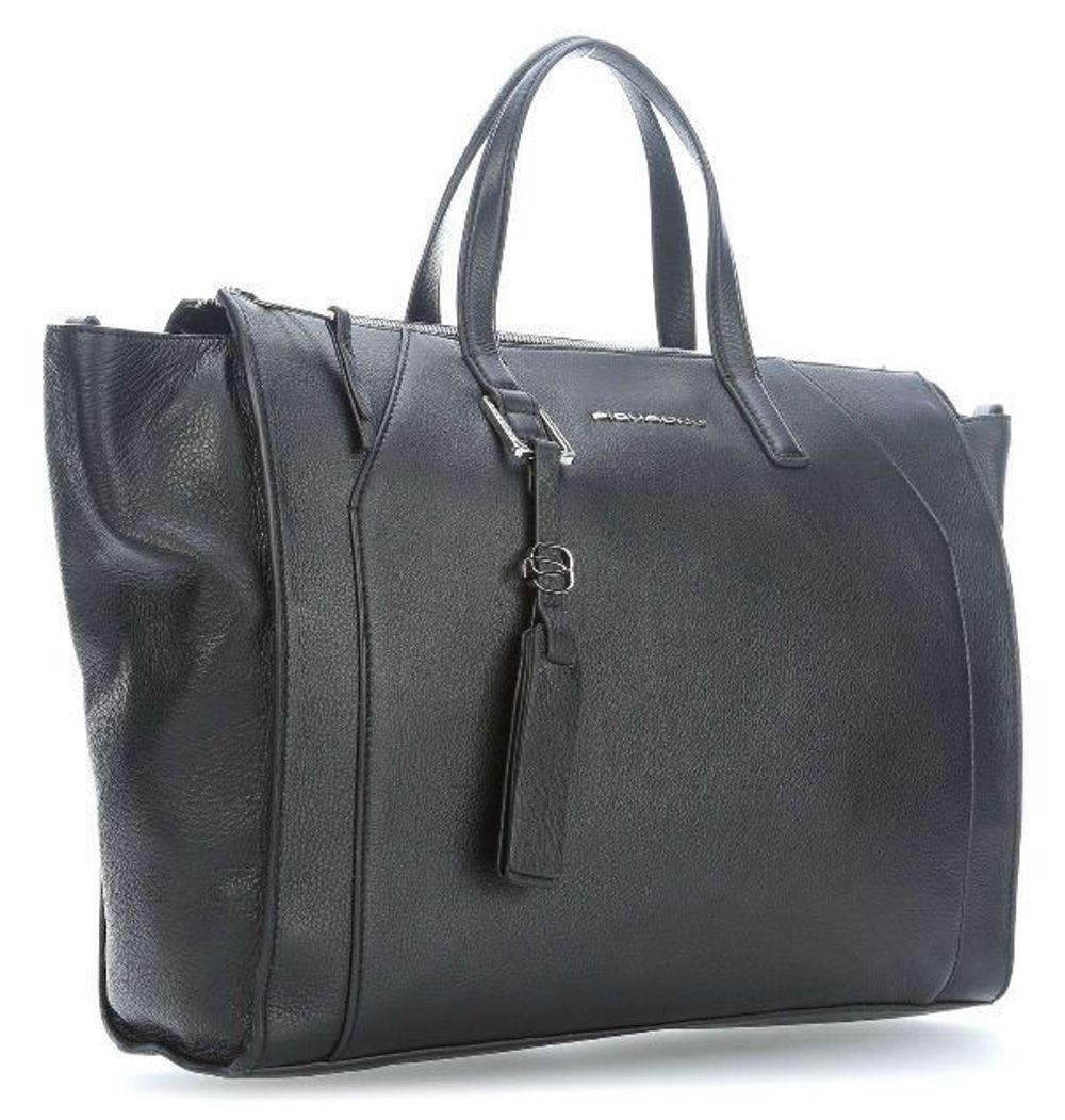 Сумка мужская Piquadro Muse черная кожа (CA4325MU/N)