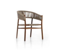 Monaco Chair кресло деревянное, массив ироко