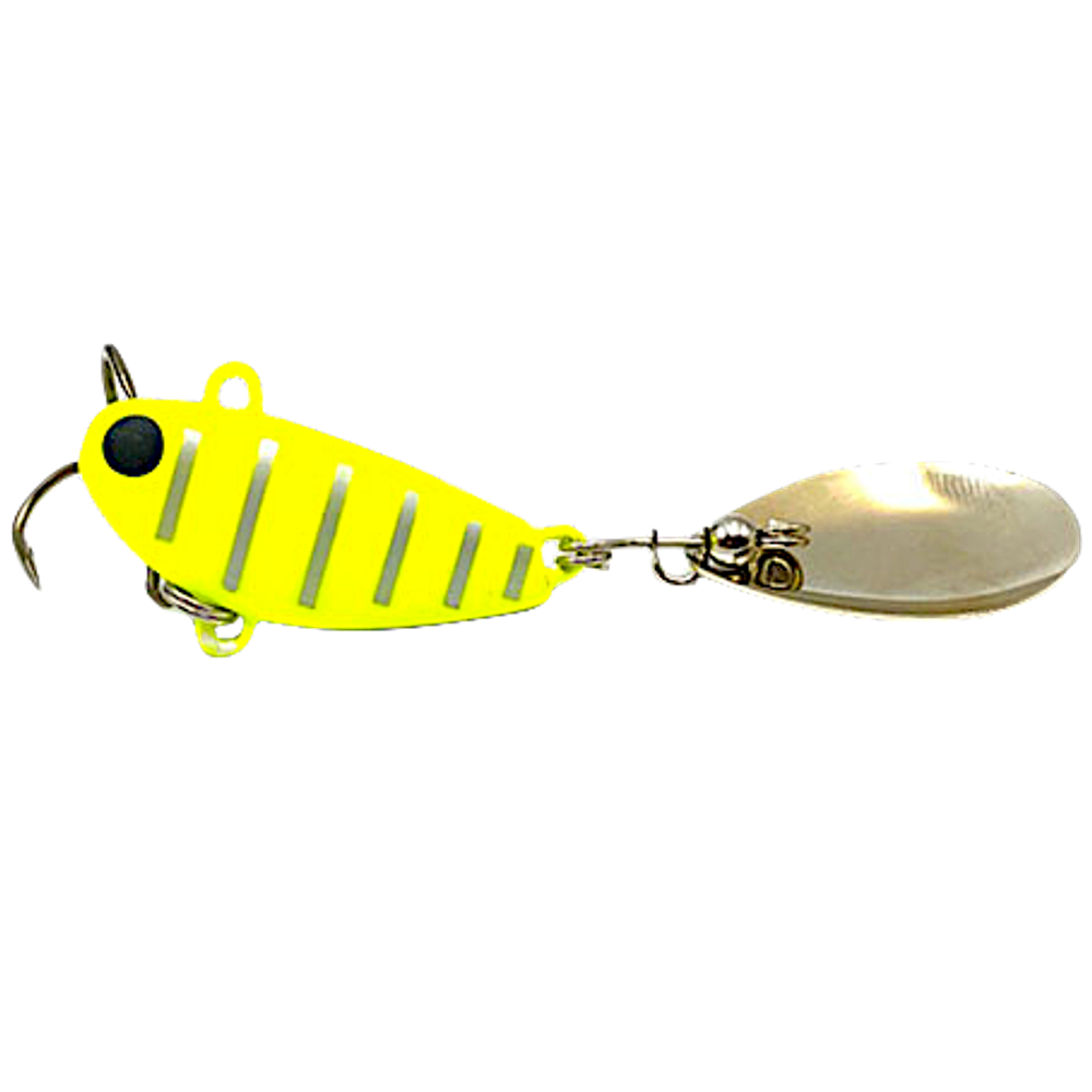 Тейл-спиннер UF Studio Bullet 35мм 25гр ACID yellow