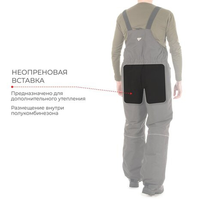 Зимний мужской костюм- поплавок ХСН Hardguard Rescuer II New -45 Бирюза