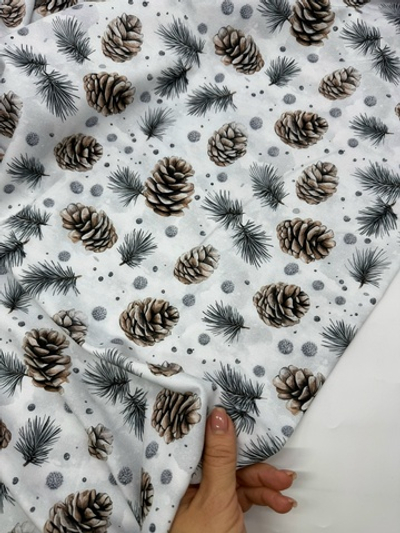 Футер 2 нитка шишки