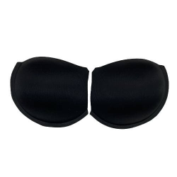 Чашечки без push-up черные (75А-70В)