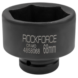 Головка ударная глубокая 1'', 68мм (6гр) RockForce RF-4858068