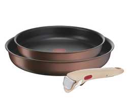 Набор посуды со съемной ручкой Tefal Ingenio Eco Respect 3 предмета 24/28 см L7609053