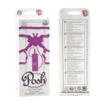 Силиконовая бабочка-стимулятор на ремешках Posh (10 режимов) (Цвет: розовый)