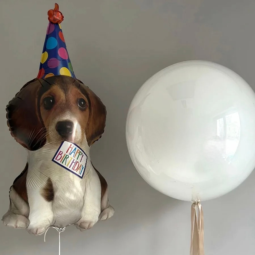 Сет шаров «Собачка» фотографичная