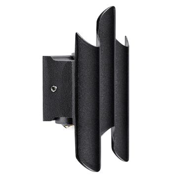 Уличный настенный светодиодный светильник 3W 4000К 341347 чёрный Bosso Lightstar