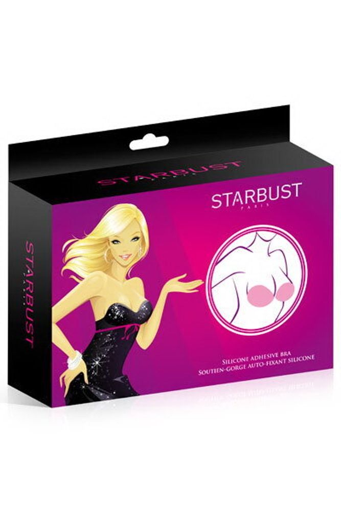 730003919423 / Накладная грудь силикон размер 90C STARBUST INVISIBLE BRA SILICONE C