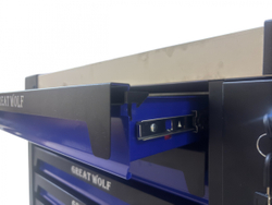 Инструментальная тележка с инструментом GW-8ST 248 BLUE SET (Great Wolf, 248поз), 8 ящиков, увеличенные колеса с тормозом, ЦЗ, усиленная