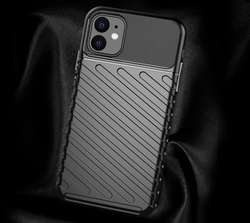 Чехол для iPhone 11 цвет Black (черный), серия Onyx от Caseport