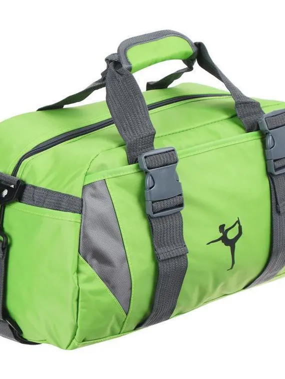 Сумка для йоги и гимнастики, 37 х 20 х 20 см, цвет зелёный