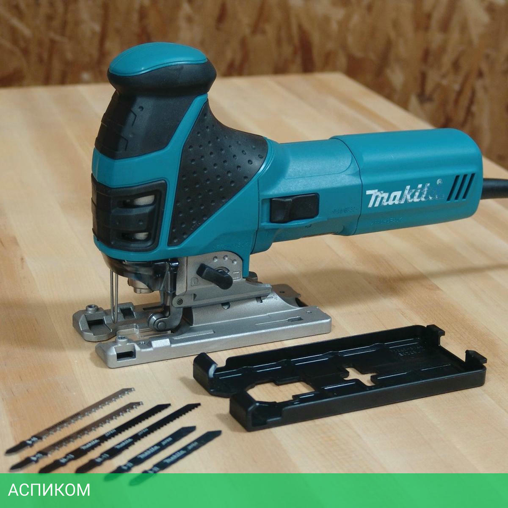 Электролобзик Makita 4351FCTJ кейс + набор пилок