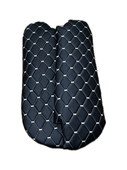 Чехлы на козырьки Волга 3110, 31105 (белая нить Рубин)