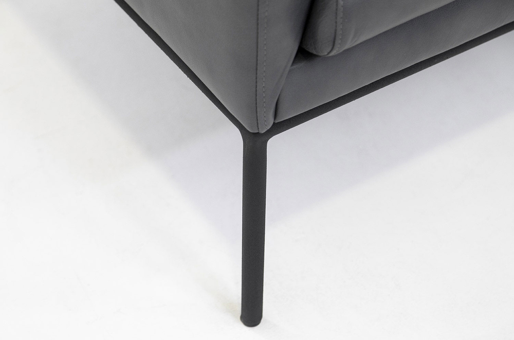 Диван двухместный ЛИРО, кожа