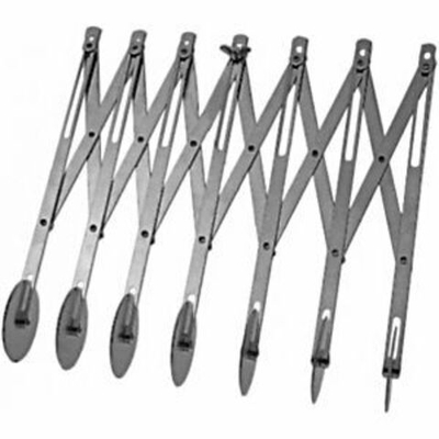 Нож роликовый для теста 7лезвий;сталь нерж.;D=5,L=24см;металлич. (Цвет: серебристый)