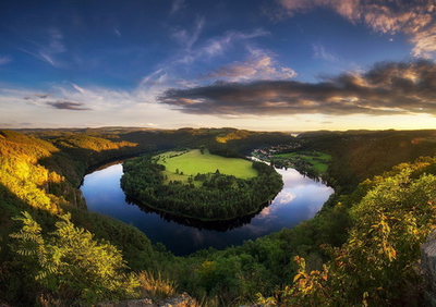 Фото на стекле "Величие природы" Декор для дома, подарок
