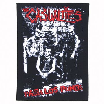 Нашивка спиновая The Casualties Para los Punks (422)