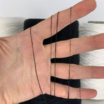 SAUVAGE- Botto Giuseppe; 100% шелк; 2400м/100гр; col; col. Nero, цвет: черный Бобинки: 158, 95, 336гр.