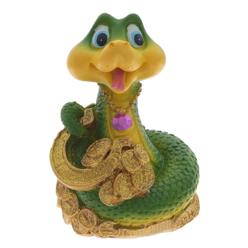 GAEM Копилка "Змея", L7,5 W7 H10 см, 4в.