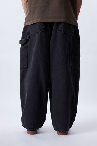 Черные джинсы на резинке mp+