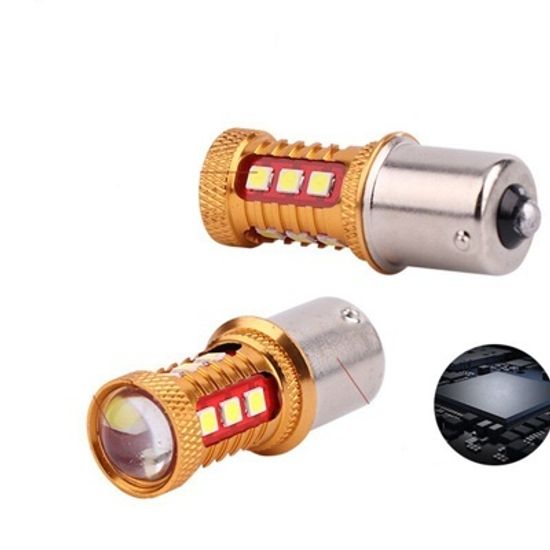 Светодиодные лампы в стопы и габариты BA15 3030-15SMD 1k-2k