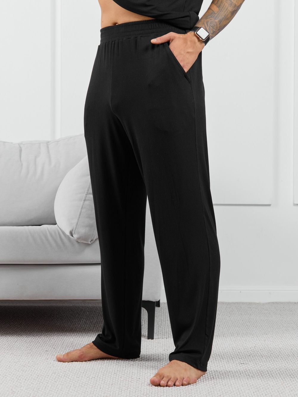 Брюки мужские Алессандро-3 Виотекс ЧЁРНЫЙ