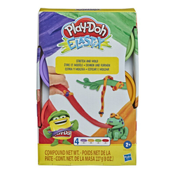 Play-Doh Elastix - Тесто 4 упаковки E9863
