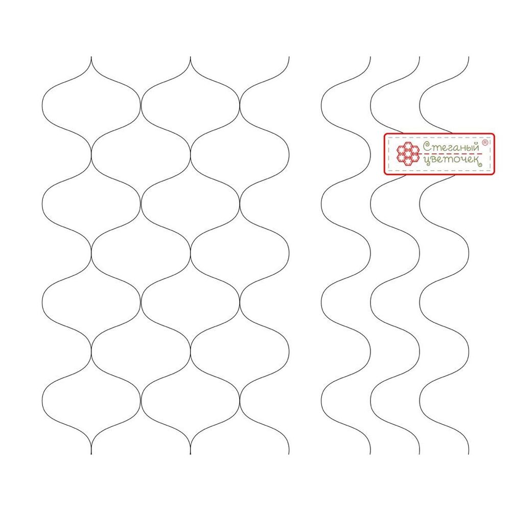 Линейка для стежки №9, 3 мм (aрт. Y09)
