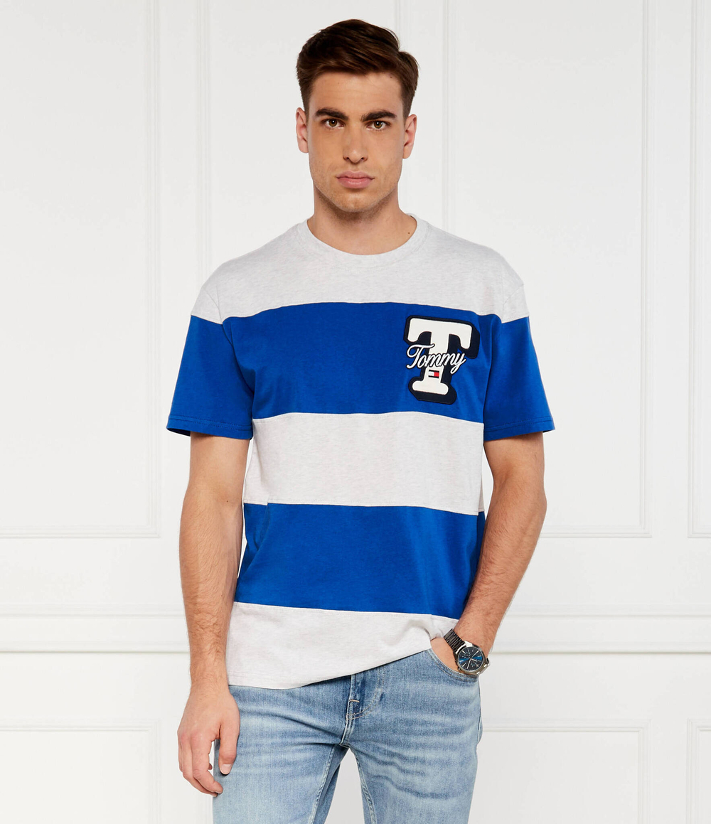 Футболка Tommy Jeans - голубой(DM0DM18674)