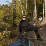 Рубашка Смерч #7 на молнии черная