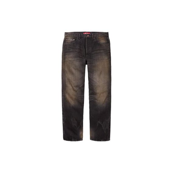 Supreme FW23 DISTRESSED LOOSE FIT SELVEDGE JEAN