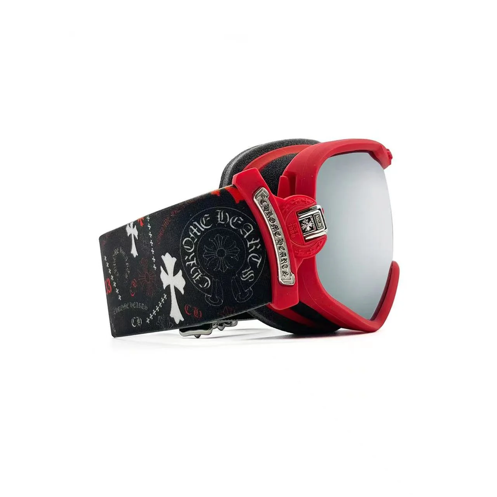 Chrome Hearts Sun Protection Coverage Anti Fog Unisex Ski Goggles
