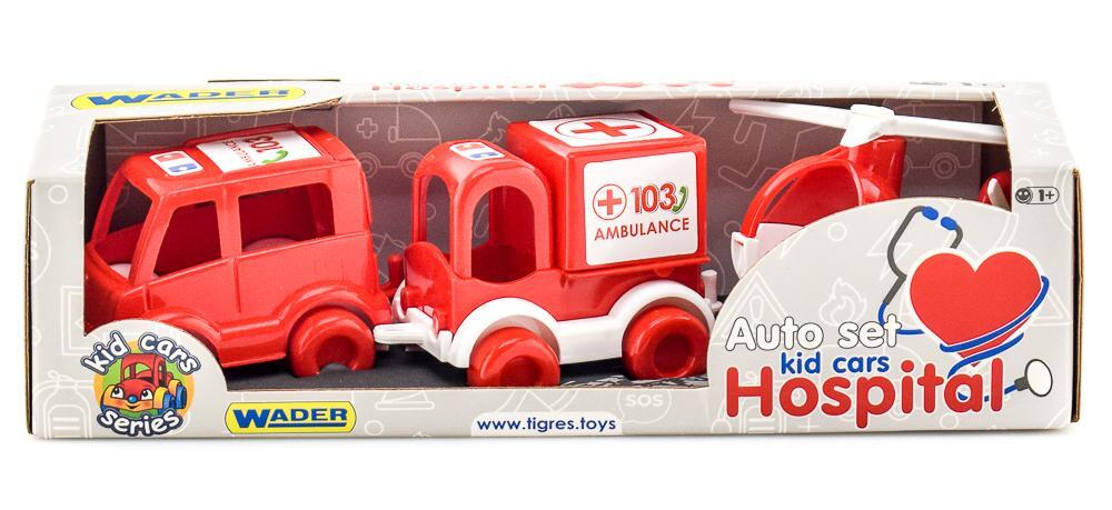 Набор авто "Kid Cars" Скорая помощь (Тигрес)