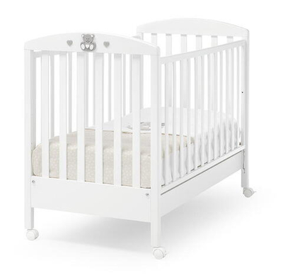 Детская кровать Erbesi Charly белый/песочный