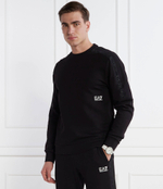 Худи EA7 - черный(3DPM56 PJEQZ)