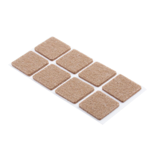 ПУНКТ ФЕТРОВЫЙ ELEMENT САМОКЛЕЯ. СВ/КОРИЧ 25Х25ММ 8ШТ 18872