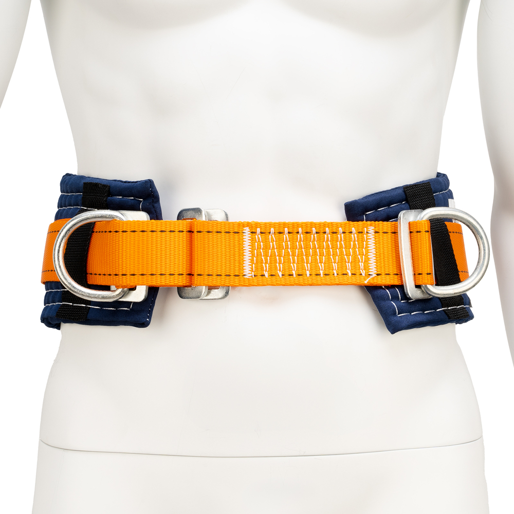 Удерживающая привязь безлямочная, модель УП I, прошитый высокий кушак Сибртех