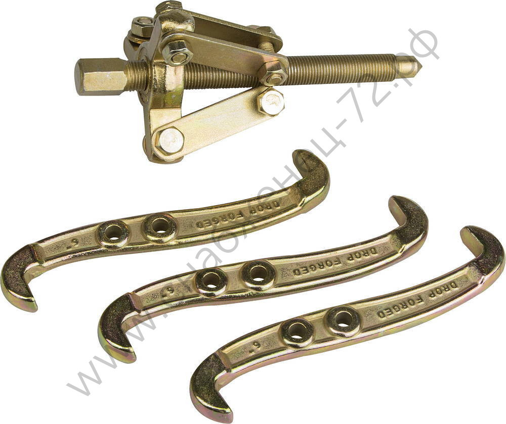 STAYER 150 мм, трехзахватный съемник подшипников, Professional (43220-150)