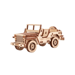 Деревянный конструктор Джип 4х4 (Wood Trick)