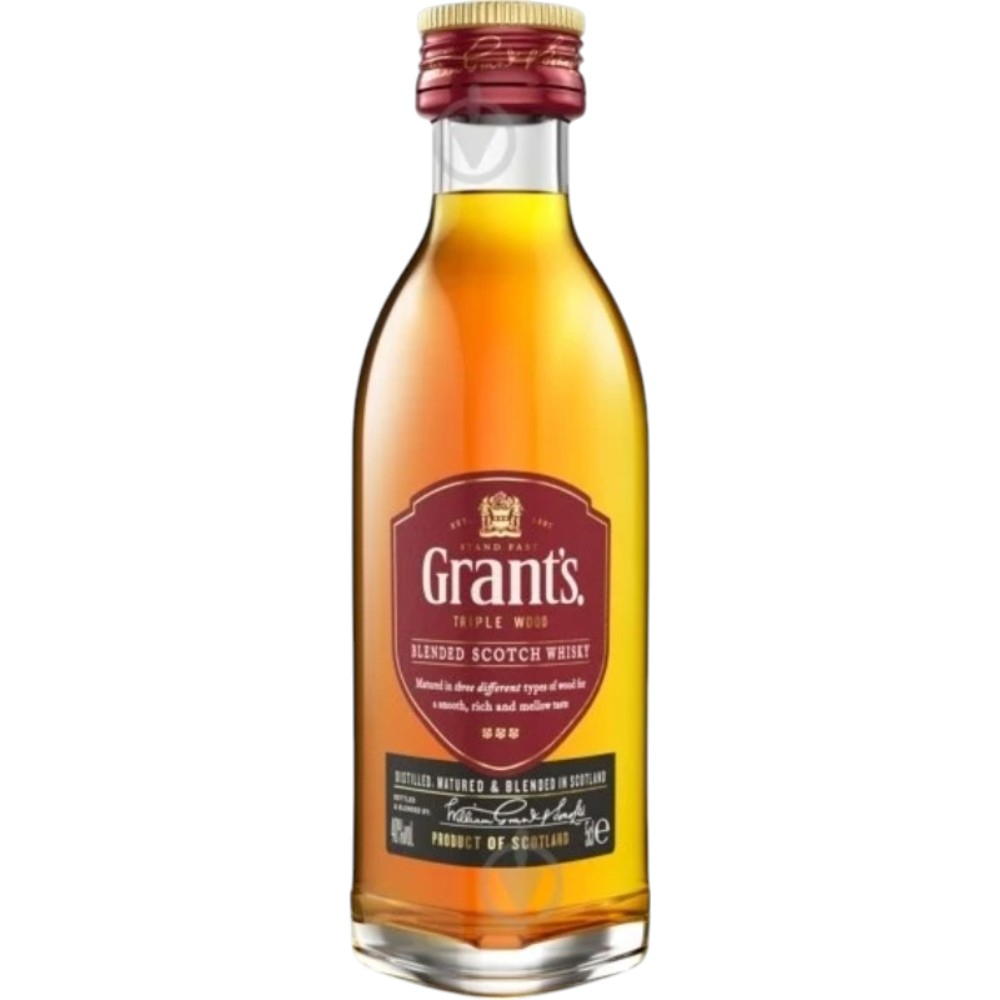 Виски Grant's Triple Wood 0,05 л.