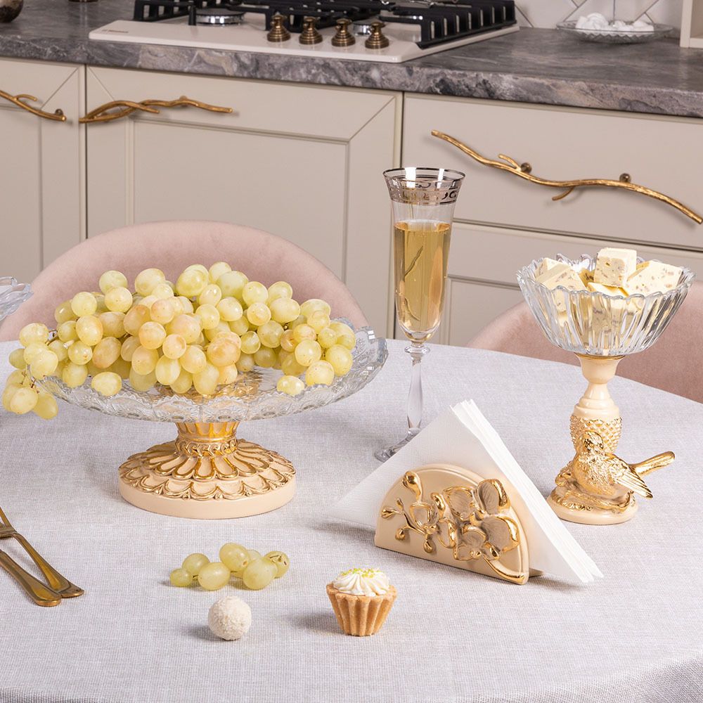 Фруктовница-конфетница Классика Айвори