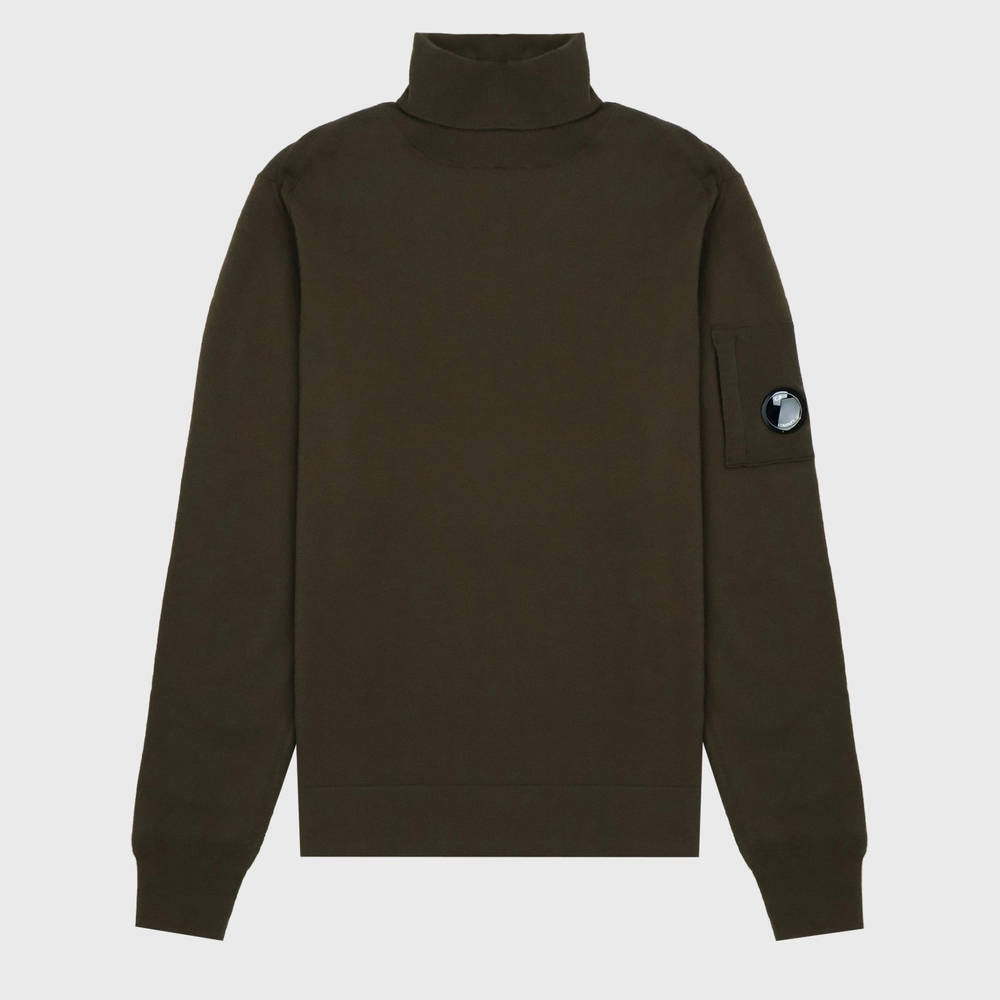 Свитер C.P. Company Turtle Neck Dark Green