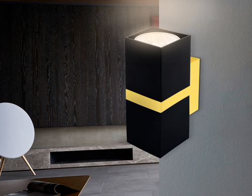 FW246/2 BK/GD черный/золото GU10*2 max 12W 155*61*80