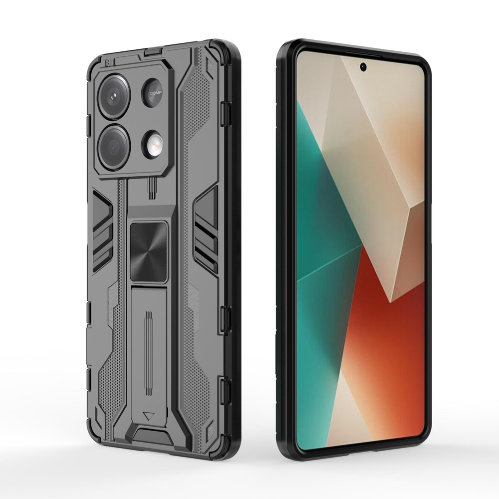 Противоударный чехол с подставкой Transformer для Xiaomi Redmi Note 13 5G