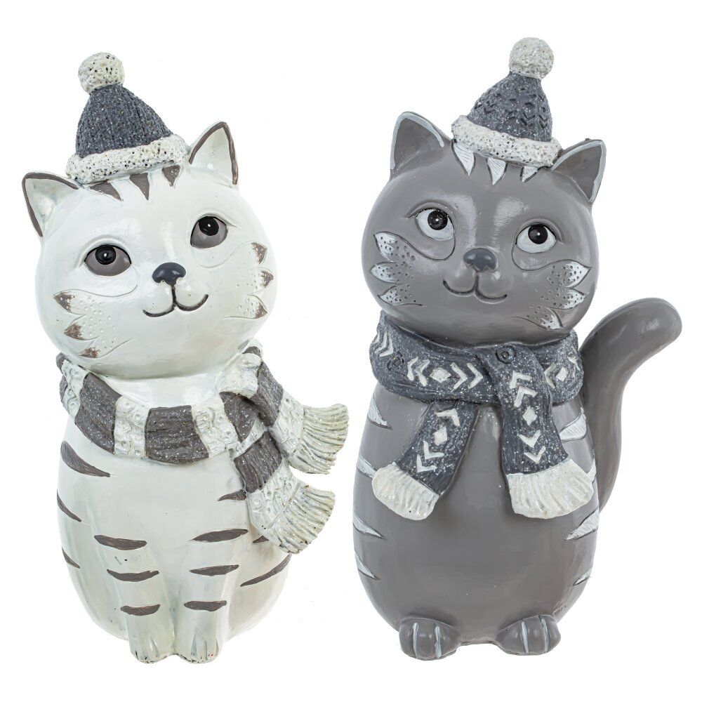 GAEM Фигурка декоративная "Кот", L13 W12 H25 см, 2в.