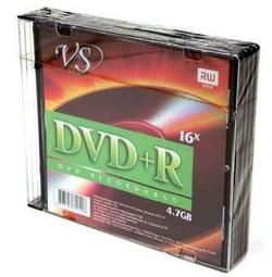 Диск VS DVD+R 4,7 GB 16x SL/5