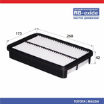 Фильтр воздушный  RB-exide  A-177