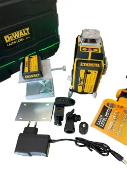 Лазерный уровень 4D 16 лучей DeWalt Нивелир 360