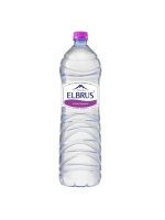 Вода негазированная Эльбрус минеральная природная, 12 шт х 0,5 л