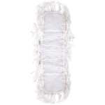 Запаска для швабры OfficeClean Professional, 40х10 см, хлопок, ворс 3-5,5 см, карманы, белая